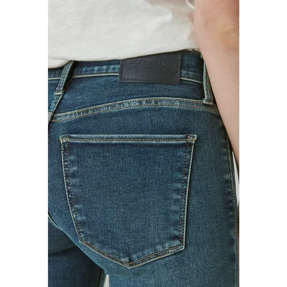 Lucky Brand Mid Rise Skinny Fit Sweet Jean, Women's Size 8/29R - Blue - Picture 4 of 15